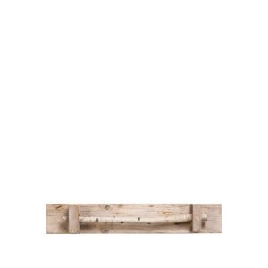 Appendino asse grezza con supporto in betulla 90x15x17
