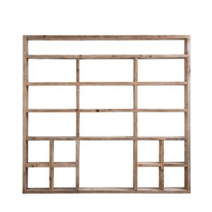 Libreria assi grezze 255x24x240h