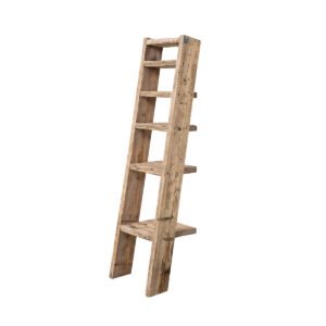 Scaffale assi grezze 6 ripiani inclinato 48x52x195 - immagine 2