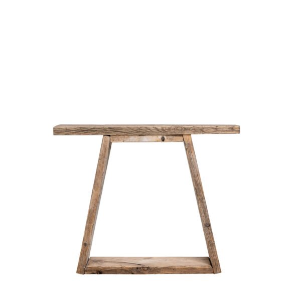 Consolle assi grezze 110x24x90h