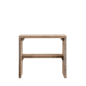 Consolle bagno assi grezze 100x50x85h