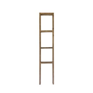 Scaffale assi grezze 4 ripiani 55x24x270h