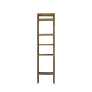 Scaffale assi grezze 5 ripiani 65x29x260h