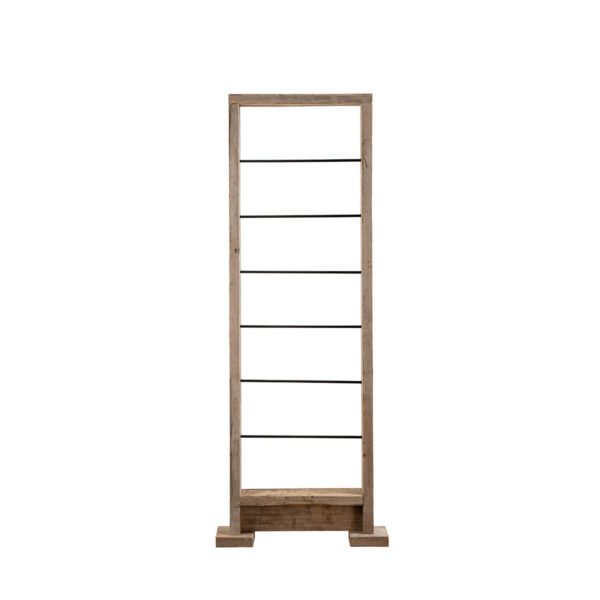 Espositore assi grezze 65x13x205h