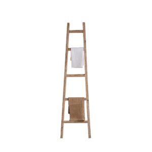 Scala espositiva assi grezze a 6 pioli 57x5x220h - immagine 2
