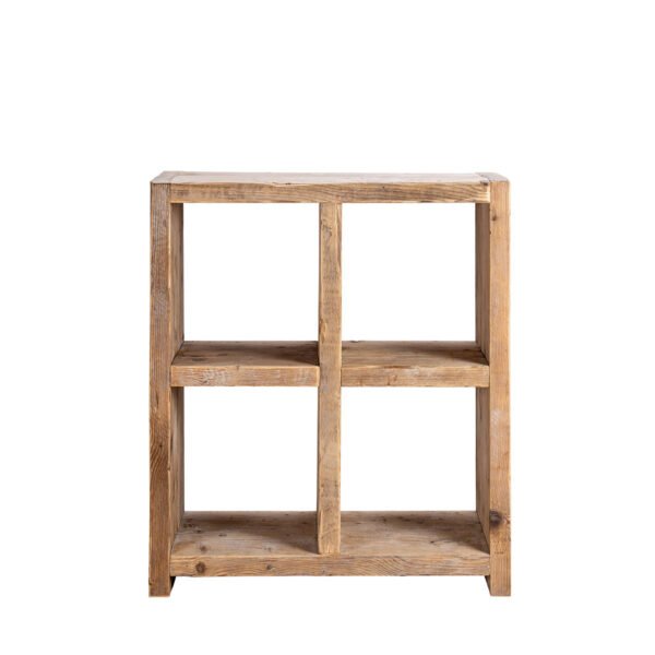 Mobile assi grezze 4 scomparti 80x37x90h