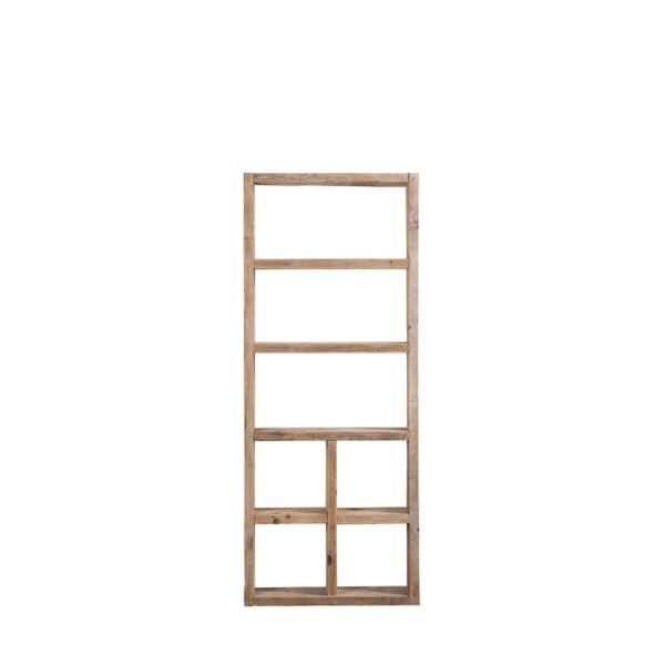 Libreria assi grezze 85x24x210h