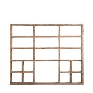 Scaffale assi grezze 255X24X210h