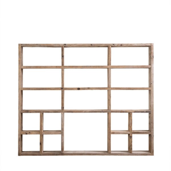 Scaffale assi grezze 255X24X210h