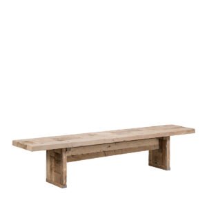 Panca assi grezze Mix, gambe mix 200x38x45h - immagine 2