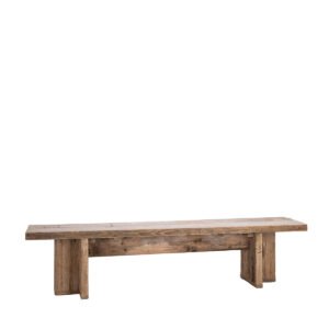 Panca assi grezze gamba T 180x38x43h