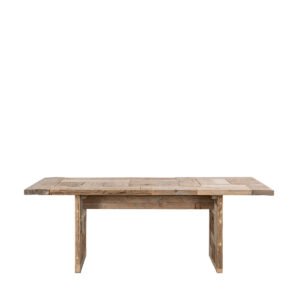 Tavolo assi grezze Mix, gambe mix 210x100x75h