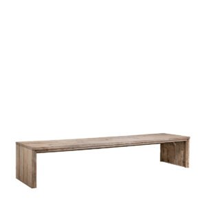 Tavolo assi grezze 400x96x75h - immagine 2