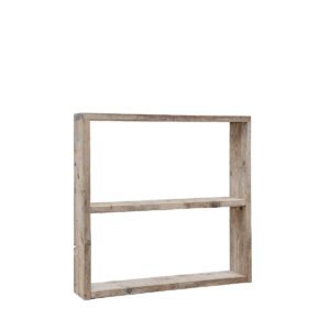 Mobile in assi grezze a 3 ripiani 120X25X130h - Image 2