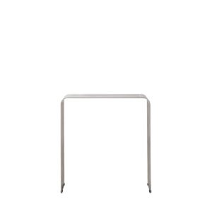 Comodino moderno in metallo piegato 20x45x48H - Image 2