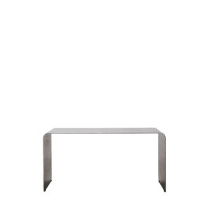 Tavolino moderno in metallo piegato 45x74x36H - Image 2